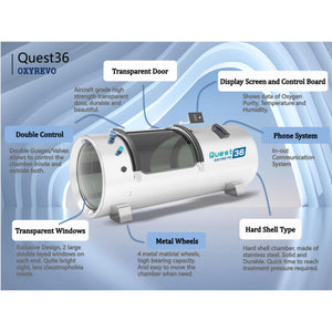 OxyRevo Quest36 Hard Hyperbaric Chamber
